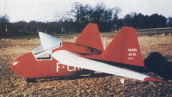Прототип ф. Самолет Fauvel av.45. USG-45 прототип.